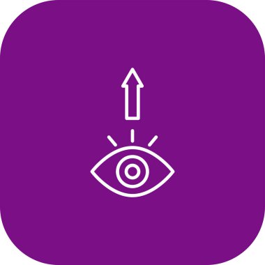 vektör göz simgesi, vektör illüstrasyonu