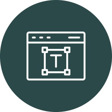 seo modern simgesinin vektör illüstrasyonu