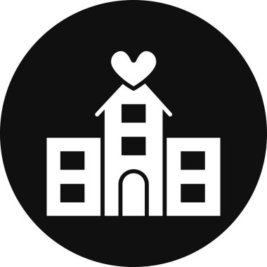 ev simgesi, vektör illüstrasyonu