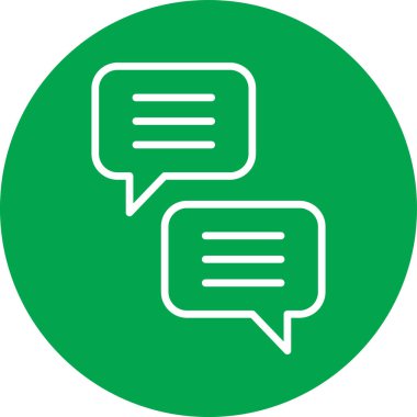 konuşma kabarcığı işaret simgesi tasarımı