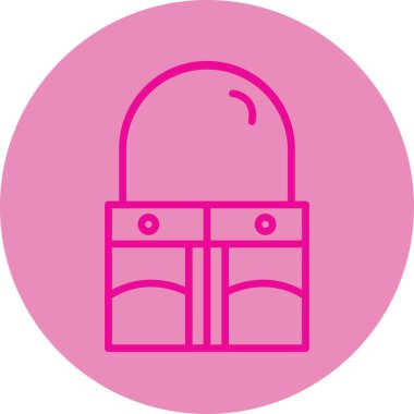 Modern b 'nin vektör illüstrasyonu eksik simgesi