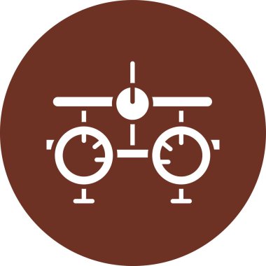 Modern oto tamir simgesinin vektör illüstrasyonu