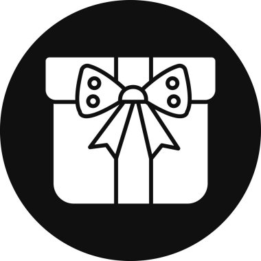 hediye simgesi vektör illüstrasyonu