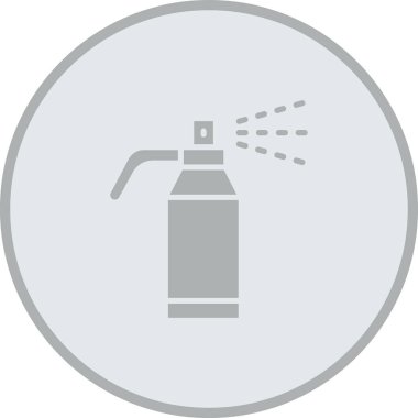 Sprey simgesinin vektör illüstrasyonu