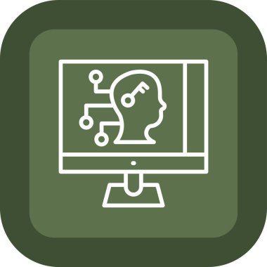 seo modern simgesinin vektör illüstrasyonu