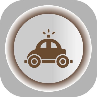 Araba simgesi tasarım vektör