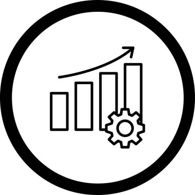 seo modern simgesinin vektör illüstrasyonu