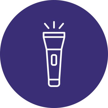 Bir şişe simgesinin vektör illüstrasyonu