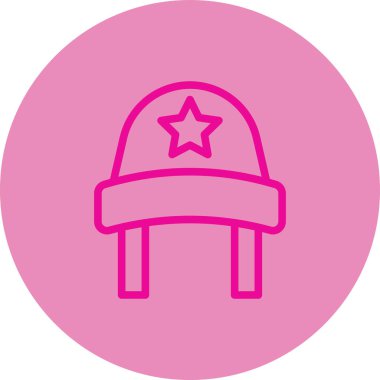 Modern simgenin vektör illüstrasyonu