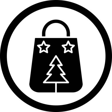 Noel Çantası. Basit illüstrasyon