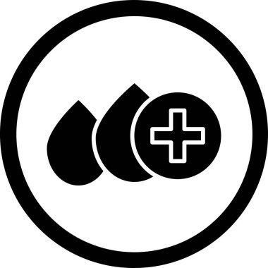 Tıbbi ve sağlık simgesinin vektör illüstrasyonu