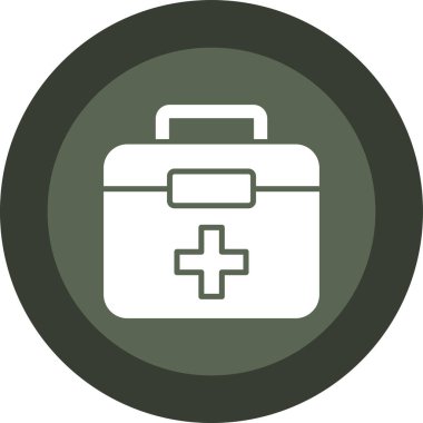 tıbbi durum yuvarlanmış vektör simgesi