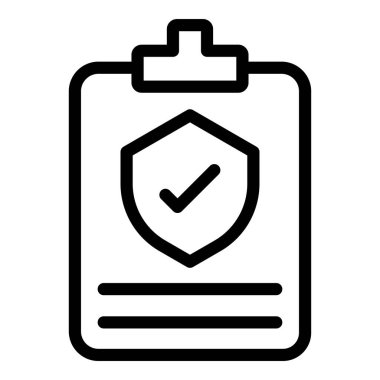 Kontrol listesi simgesi, özet biçimi