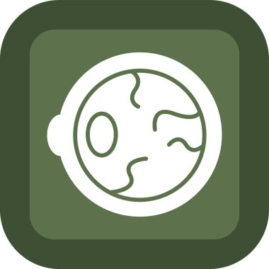 Vektör Gezegen Dünya simgesi