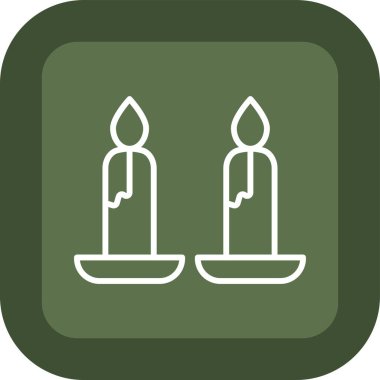 Mum. Web simgesi basit illüstrasyon