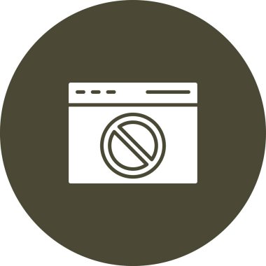 - Hayır. Web simgesi basit illüstrasyon