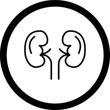 Bir insan simgesinin vektör illüstrasyonu