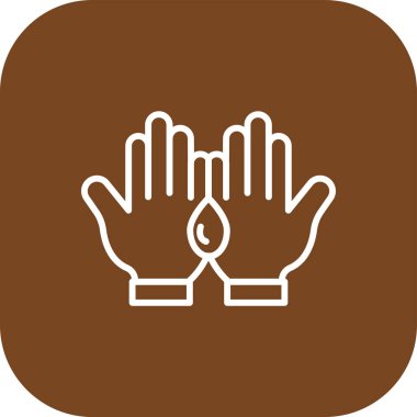 Bir insan simgesinin vektör illüstrasyonu