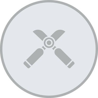 Bir pusula simgesinin vektör illüstrasyonu