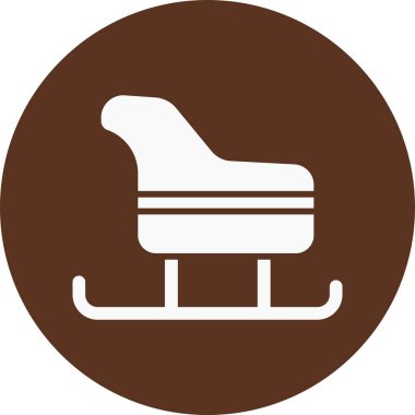 Bebek arabası. Web simgesi basit illüstrasyon