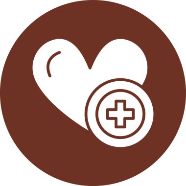 kalp simgesi, vektör illüstrasyonu