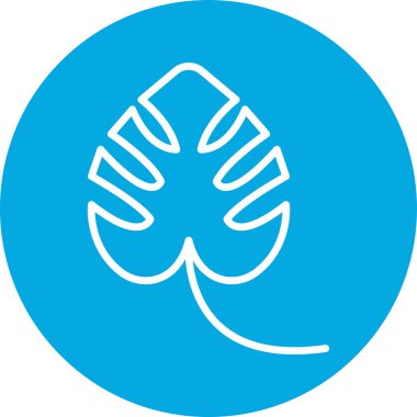 Bir çiçeğin vektör illüstrasyonu