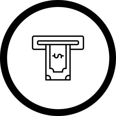 Kişisel ve ticari kullanım simgesinin illüstrasyon vektör simgesi