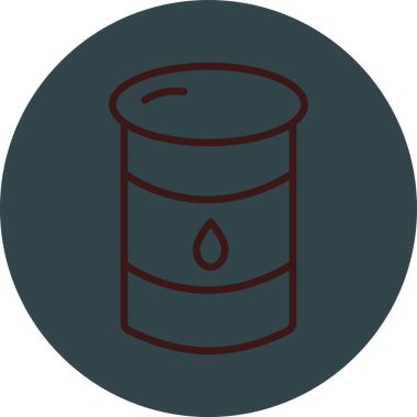 Varil simge vektör çizim