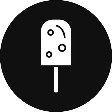 Krema. Web simgesi basit illüstrasyon