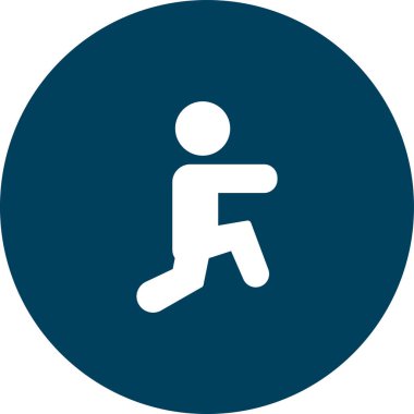 İnsan simgesinin vektör illüstrasyonu