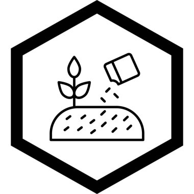 Seo simgesinin vektör illüstrasyonu