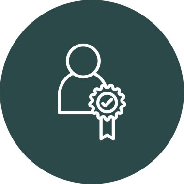 ödül simgesi vektör illüstrasyonu