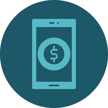 Mobil Para. Basit tasarım