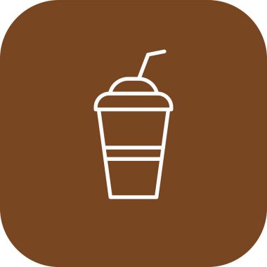 Kahve içecek vektör simgesi