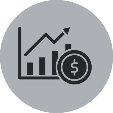 vektör pasta çizelgesi simgesi