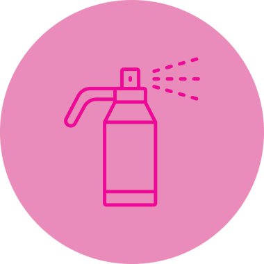 Sprey. Web simgesi basit tasarım