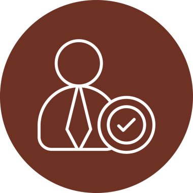 İş ve finans simgesinin vektör illüstrasyonu