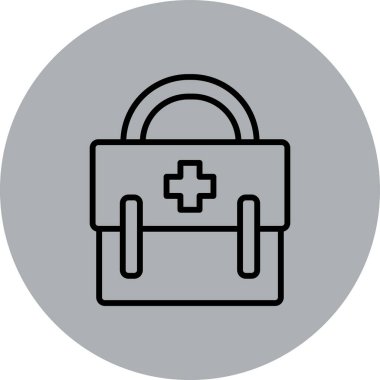 Kişisel ve ticari kullanım için vektör çantası simgesi.