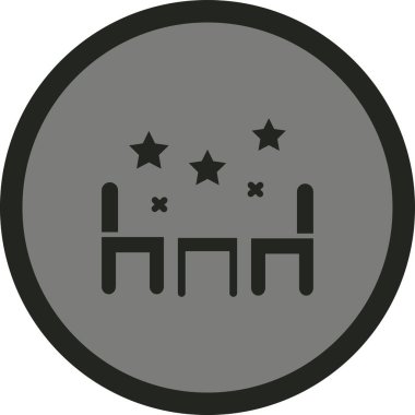 Web ve mobil uygulaması tasarım, yıldız logo kavramı için beyaz arka plan üzerinde izole yıldız simge vektör