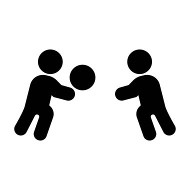 İnsanlar ve çocukların vektör illüstrasyonuName