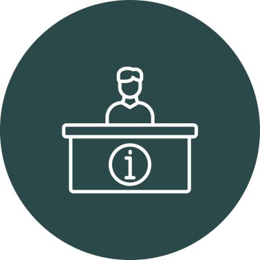 Modern simgenin vektör illüstrasyonu insanların ikonundan yoksun