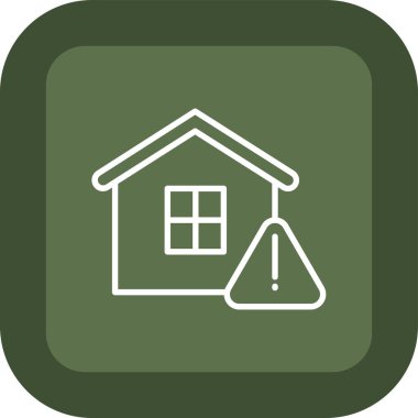 Ev simgesi vektör illüstrasyonu