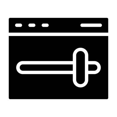 Termometre simge şablon tasarımının illüstrasyon vektörü grafiği