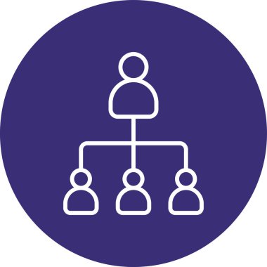 İnsan simgesinin vektör illüstrasyonu