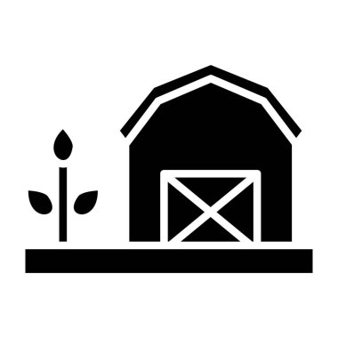 Çiftlik vektör simgesi