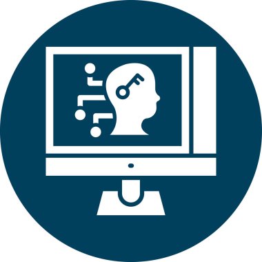 Seo simgesinin vektör illüstrasyonu