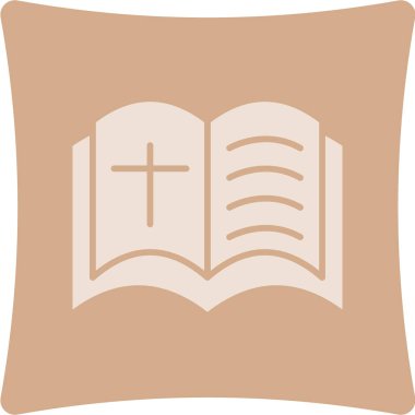 İncil simgesi, vektör illüstrasyonu