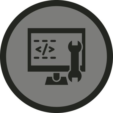 Web tasarımı ve geliştirme simgesi
