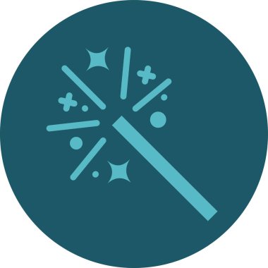 vektör havai fişek simgesi çizimi