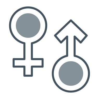 kadın ve erkek sembolleri